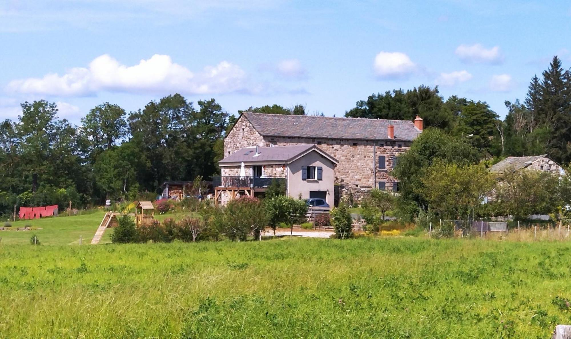 La Ferme De Madelonnet Bed and Breakfast Saint-Jeures Εξωτερικό φωτογραφία